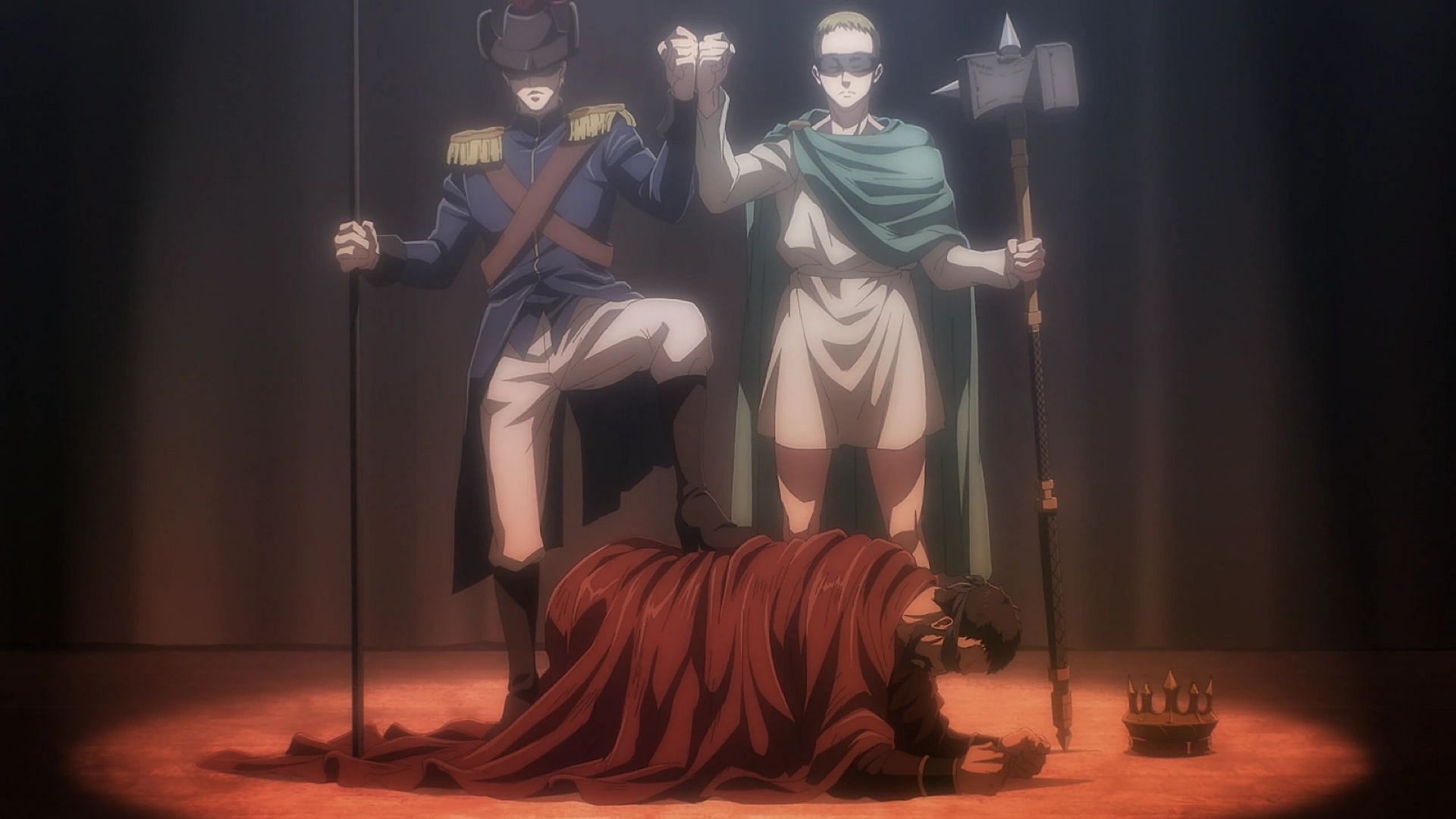Tyrants are known for their use of propaganda (Image via MAPPA)